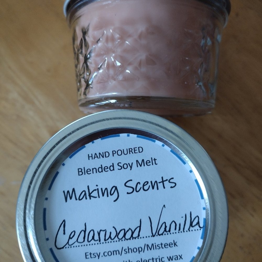 Cedarwood Vanilla Scent Wax Melt